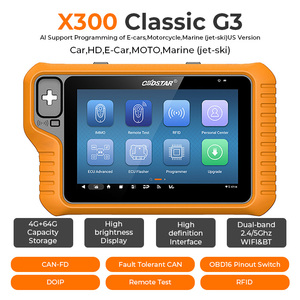OBDSTAR X300 Classic G3 Key Programmer for Auto/ HD/ E-Car/ Motorcycles/ Jet Ski with Key Sim and Motorcycle Kits <strong>2</strong> Years Update - Product Image 6