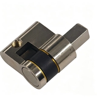Cylindre de serrure sans clé profil européen demi-laiton pour porte de salle de bain et chambre, cylindre de serrure de porte WC sans clé pour intimité