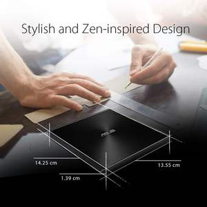 Unidad de DVD RW externa ZenDrive Black de 13 mm, USB 2.0, compatible con Mac y Windows - Product Image 2