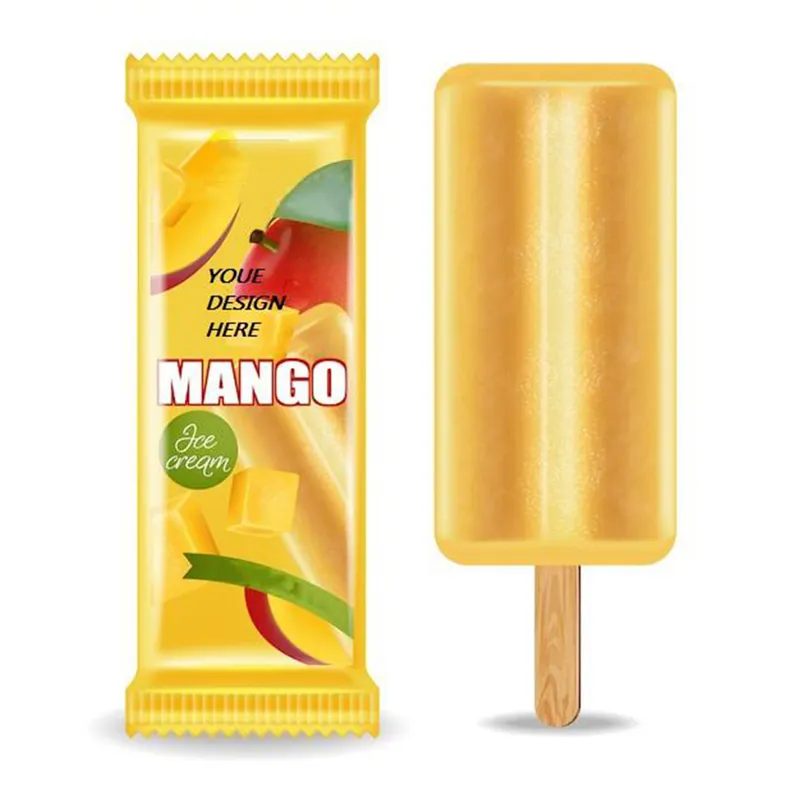 Cấp thực phẩm tùy chỉnh in ấn Ice Pop gói Ice Lolly phim nhựa cuộn phim cho Ice Bar