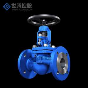 Válvula Industrial de Vástago Largo WJ41H-16C de Acero Inoxidable 304 con Brida DN100, Válvula de Compuerta Neumática/Eléctrica de Vástago Extendido Ascendente de Acero al Carbono - Product Image 4