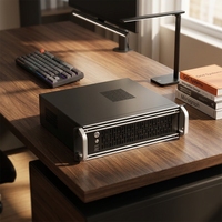 HVAEIPC Ordenador Industrial Integrado de 6 Puertos Gigabit POE, Intel I211 I3, 4GB RAM, 256GB Disco, Win10/Linux, BT, Renombrar Stock Guangdong