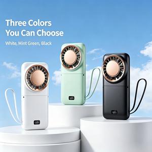 Ventilateur portable USB pour téléphone, mini-refroidisseur de voiture à LED, vente en gros d'usine pour hôtels - Product Image 1