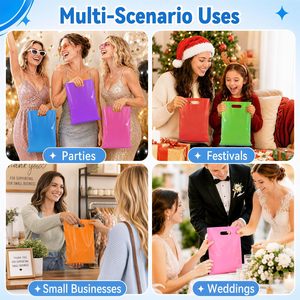Custom Printed Logo Design Handle Plastic Bag Die Cut Bag Shopping Bag <b>for</b> Clothing/shoe Packing - Product Image 6