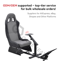 GY026 ODM Nuevo Simulador de Carreras con Plataforma de Movimiento, Asiento de Carreras para PC, Playstation 2 3, Wii, Xbox 360