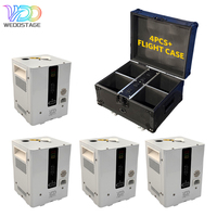 WEDOSATGE Mini Machine à Étincelles Froides 350W Multi-tension Équipement DJ Électronique Effets Scéniques Télécommande Fontaine d'Étincelles pour Fêtes