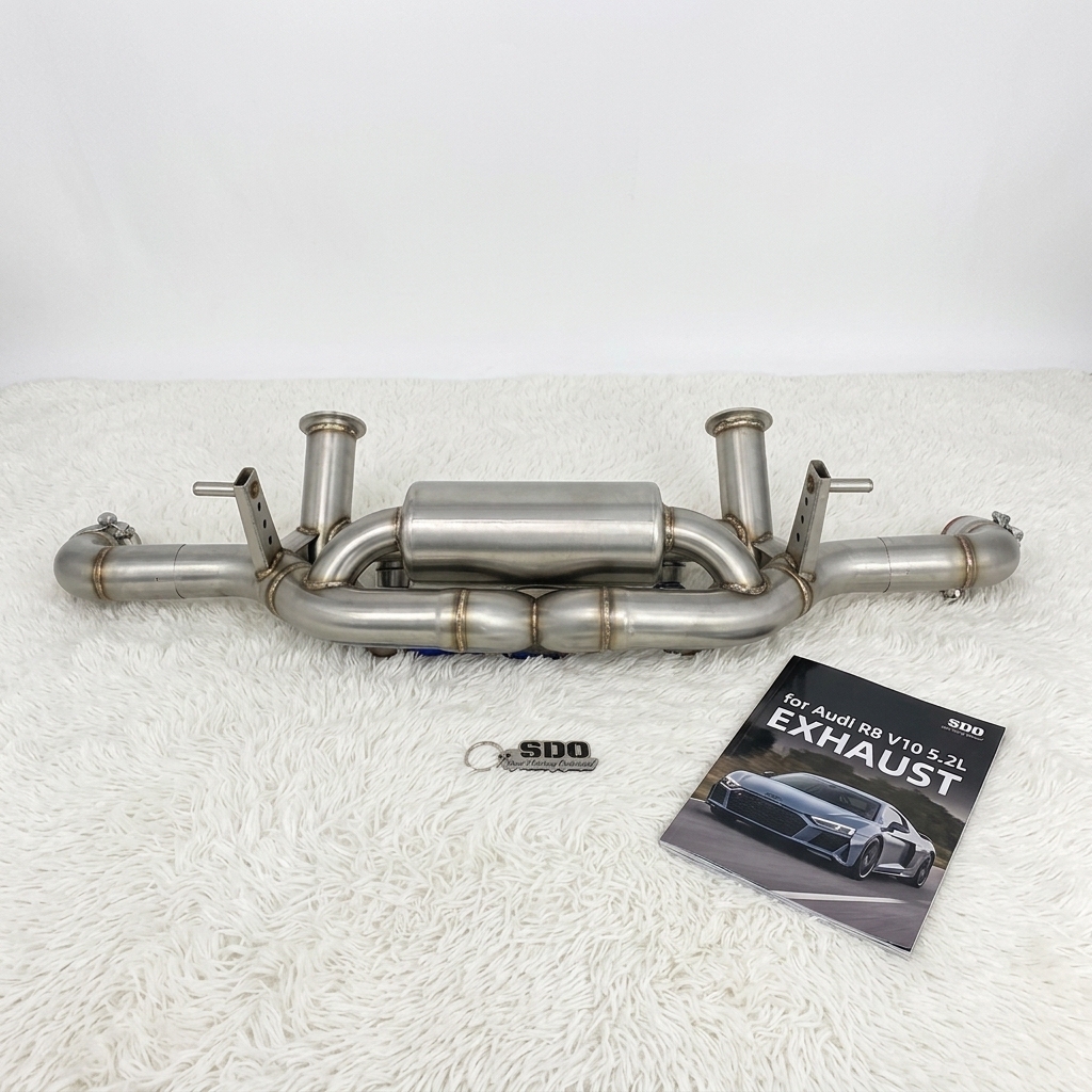 VantaFlow Racing Sound Performance Exhaust for Audi R8 V10 5.2L 2016-2024 Stainless Steel Catback Valvetronic Muffler