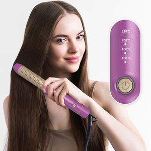 Beau <span class=keywords><strong>fer</strong></span> <span class=keywords><strong>à</strong></span> friser multifonctionnel 2 en 1 <span class=keywords><strong>fer</strong></span> <span class=keywords><strong>à</strong></span> friser et lisseur filaires <span class=keywords><strong>à</strong></span> température réglable - Product Image 2