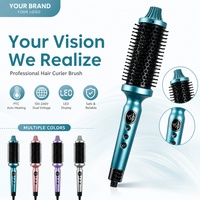 Rizador de Pelo Torlin con Calentamiento PTC, Pantalla LCD, Ajustes de Calor Ajustables, 4 Temperaturas, Uso en Hoteles, 38MM 75W, Herramienta de Peinado Segura