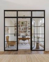 Fenêtres à battants en aluminium à double vitrage, isolées thermiquement et insonorisées, pour projets de villas personnalisées CBMmart