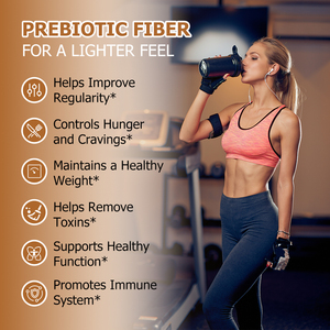 Private Label Prebiotic Supplement Powder with Total Fat Helps Improve Regularity Controls Hunger and Cravings Powder - Product Image 4