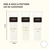 Ensemble d'articles de toilette jetables personnalisés pour hôtel, shampoing aux extraits naturels, emballage écologique, parfum frais, ensemble d'articles de toilette pour hôtel