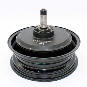 มอเตอร์ฮับไร้แปรงถ่าน YM-277 2000W แบบเพลาเดี่ยว ประสิทธิภาพสูง แรงบิดสูง กันน้ำ สำหรับรถยนต์/มอเตอร์ไซค์ ATV/UTV 72V YM-277-2000W - Product Image 5