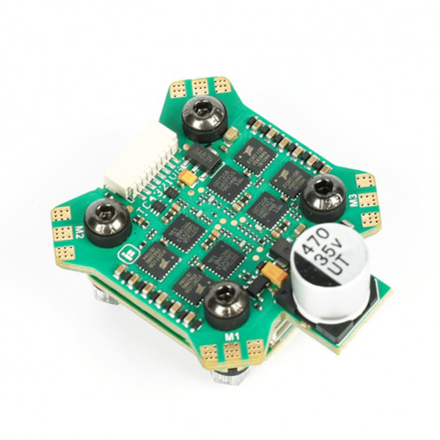 Hot IFlight F7 55A V2 2-6S BLHeli-S AIO Board Flight Controller With 25.5*25.5mm Mounting Pattern for Drone