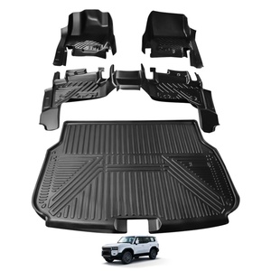 Alfombrillas de Coche Antideslizantes 5D TPE de Fábrica KQD, Alfombrilla para Maletero, Diseño Personalizado para Toyota Prado - Product Image 3