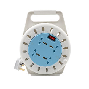 Extensión de carrete de cable de <span class=keywords><strong>5</strong></span> <span class=keywords><strong>metros</strong></span> para electrodomésticos IEC hembra a BS macho tipo de extremo fabricado por nombre - Product Image 1
