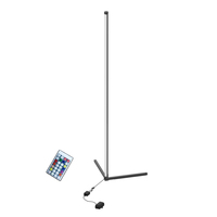 Lampe LED nordique et moderne, 140cm, télécommande, minimaliste, rvb, trépied, lampadaire d'angle pour salon