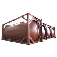 Tanque ISO de Acero Inoxidable 316L T11 de 20 Pies y 20000 Litros con Rango de Presión de 0-1.6MPa y Temperatura de -196 a +50°C