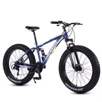 Vélo de montagne à pneus gras pour homme, 26 pouces, 21 vitesses, nouveau modèle 2024, achat en gros au meilleur prix