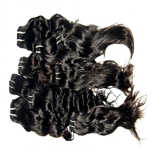 Cheveux REMI 100% vierges, extensions de cheveux indiens ondulés, tissage double trame, 100g, toutes les couleurs disponibles - Product Image 1
