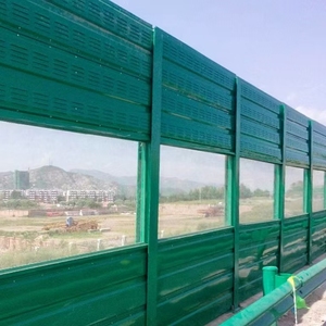 Barrières <span class=keywords><strong>anti</strong></span>-<span class=keywords><strong>bruit</strong></span> de qualité industrielle, panneaux acoustiques absorbants, clôtures insonorisées pour autoroutes - Product Image 2