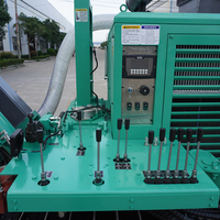 Pompe de forage rotative DTH sur chenilles CSBP590-3 avec moteur diesel portable, profondeur de forage maximale de 30 m pour puits d'eau en roche dure