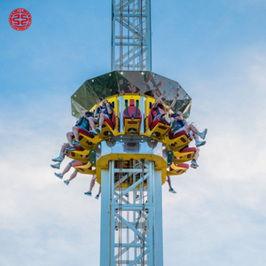 Attraction foraine jeu mécanique <span class=keywords><strong>parc</strong></span> d'attractions Rotation ciel chute libre <span class=keywords><strong>tour</strong></span> manèges <span class=keywords><strong>tour</strong></span> <span class=keywords><strong>de</strong></span> chute à vendre - Product Image 6