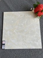 Carrelage en porcelaine effet marbre onyx rose, jaune, beige, brillant, 60x60, vente en gros, prix bas, pour sols intérieurs
