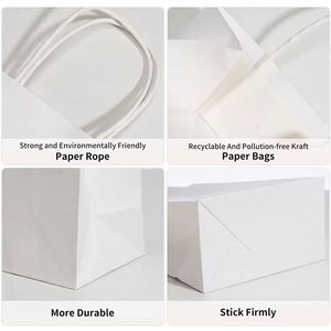 Bolsa de Papel Kraft Rosa Personalizable de Alta Calidad, Ecológica, para Supermercados, con Opciones de Impresión Digital Offset, para Promoción de Tiendas - Product Image 3