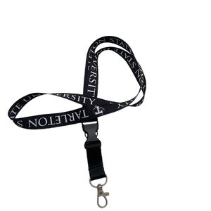 Free Design Custom Logo Split Nylon Football Woven Lanyards EDM Breakaway Piece Included
