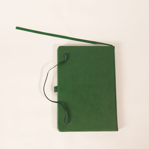 Libreta de Cuero PU con Logotipo en Lámina Dorada Personalizada, Bloc de Notas para Regalo de Conferencia con Porta Tarjetas - Product Image 5