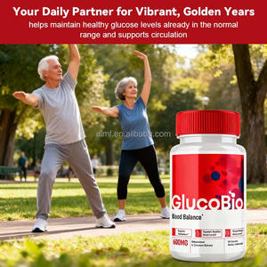 600MG Blutbalance-Nahrungsergänzungsmittel Unterstützt den Stoffwechsel Gesunde Blutwerte Natürliches Gewichtsmanagement GlucoBio Blutbalance - Product Image 4