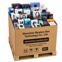 Palette Mystère, Boîte Mystère 10 Kg, Boîte Mystère Électronique 100 Articles, Power Bank, Prix Usine, Offre Directe, Commande d'Essai, Expédition Mondiale