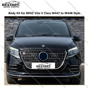Kit de Carrocería Restart PP para Benz <span class=keywords><strong>Clase</strong></span> <span class=keywords><strong>V</strong></span> W447 <span class=keywords><strong>2016</strong></span>+ Actualización a W448 |   Ajuste Perfecto |   Molde Original para Apertura de Puertas de Automóviles - Product Image 4