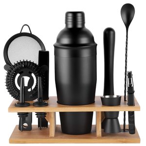 <span class=keywords><strong>Kit</strong></span> de <span class=keywords><strong>barman</strong></span> <span class=keywords><strong>professionnel</strong></span> haute résistance à la corrosion, ensemble d'outils de bar à domicile, 5 pièces, avec table - Product Image 2