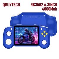 Consola de Juegos Retro RG43H PRO al por Mayor, Pantalla a Color HD de 4.3 Pulgadas, Linux Rockchip RK3562, 20000 Juegos, Batería de 4000 mAh, Wi-Fi