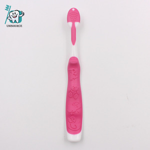 Brosse à dents pour bébé à poils doux sur mesure, petite tête, poignée antidérapante, brosse à dents manuelle pour enfants, design ergonomique - Product Image 2