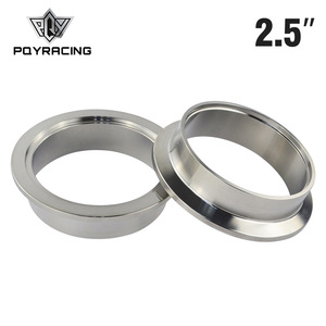 Collier de serrage pour tuyau en acier inoxydable, à bride en forme de V, pour applications industrielles générales, finition polie - Product Image 3