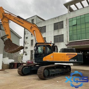 รถขุดไฮดรอลิกฮุนได Robex 520lvs มือสองคุณภาพสูงจากเกาหลี แบบตีนตะขาบ พร้อมเครื่องยนต์ เกียร์ ปั๊ม แบริ่ง รุ่นปี 2018 น้ำหนัก 52 ตัน - Product Image 4