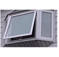 OEM prix usine UPVC profil auvent fenêtre efficacité énergétique maison fenêtre isolation thermique portes et fenêtres