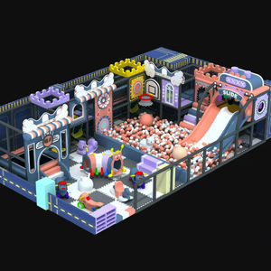 Commercial Indoor Playground Equipment Kids Soft Play Sets Custom Children <b>Slide</b> for Theme Center Toddler <b>Small</b> Business - Product Image 3