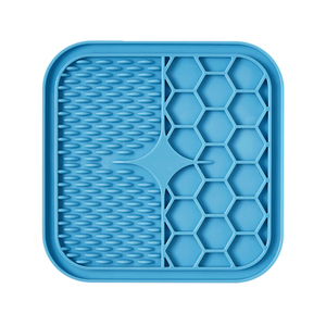 Tapis de léchage pour chien en silicone antidérapant, écologique et portable, à ventouse, motif uni, pour l'entraînement à la croix lente – Meilleures ventes - Product Image 5