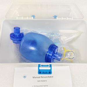 ถุงช่วยหายใจแบบพกพา PVC สำหรับการฝึกซ้อม CPR รุ่นใช้งานทางการแพทย์แบบง่าย - Product Image 2