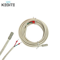 Sonde moulée par injection TPE de capteur de température de chauffage par le sol de haute précision NTC 10K 3950