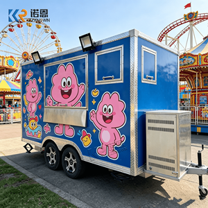 Camion de restauration de rue, cuisine mobile, camionnette de restauration, remorque de cuisine entièrement équipée, bar extérieur, <span class=keywords><strong>caravane</strong></span>, kiosque, chariot barbecue - Product Image 3