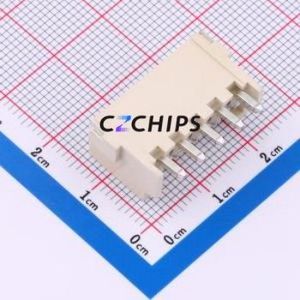 WT396VW-054R-0W Wire-to-Board Pin Header SMD,P=3.96mm,Horizontal Mount Connector 1x5P 3.96mm Horizontal Mount VH - Product Image 2