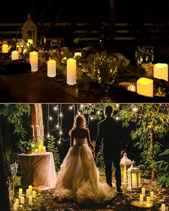 Yuyang Flameless LED Candles with Remote Control Battery Powered Pillar Led Candles with Moving <b>Flame</b> for Party Wedding CN;ZHE - Product Image 6