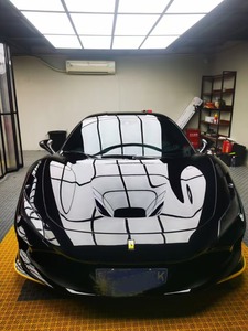 SAMUSEN - Película Protectora de Pintura (PPF) de TPU Negro Piano Premium, Acabado Espejo de Alto Brillo, Autoregenerable, Antiarañazos, 5 Años de Garantía para Automóviles - Product Image 4