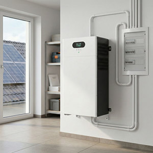 IP65 51.2V 100Ah อินเวอร์เตอร์ LiFePO4ไฮบริดติดผนังแบบ all-in-one 5-10kW แบตเตอรี่พลังงานแสงอาทิตย์สำหรับการสำรองข้อมูลในบ้าน - Product Image 1