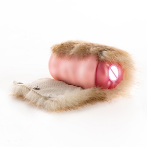 Masturbador Masculino GEEBA de Bolsillo con Vagina de Silicona Suave y Peluche, Vagina de Fantasía para Hombres - Product Image 5